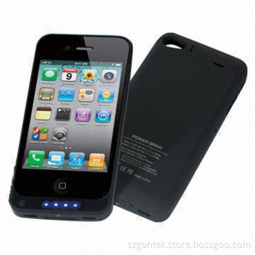 Power Bank Cases for iPhone 4/4S, 1,800mAh Capacity